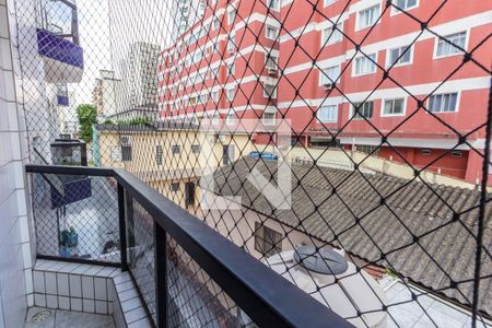 Varanda da Sala de apartamento para alugar com 1 quarto, 50m² em Boqueirão, Praia Grande