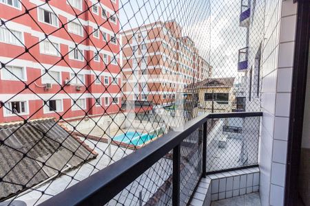 Varanda da Sala de apartamento para alugar com 1 quarto, 50m² em Boqueirão, Praia Grande