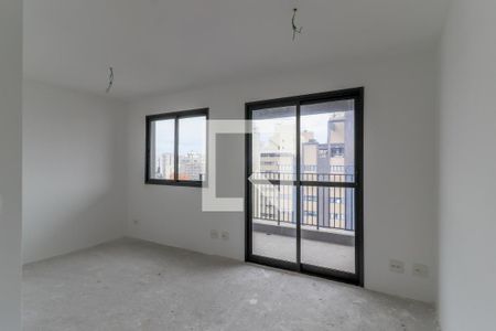 Sala/Quarto de kitnet/studio à venda com 1 quarto, 26m² em Campo Belo, São Paulo