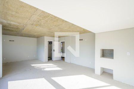 Sala/Cozinha de kitnet/studio à venda com 1 quarto, 43m² em Menino Deus, Porto Alegre