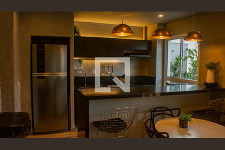 Apartamento para alugar com 35m², 2 quartos e sem vagaÁrea comum - Salão de festas