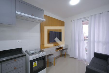 Sala de apartamento para alugar com 1 quarto, 29m² em Portão, Curitiba