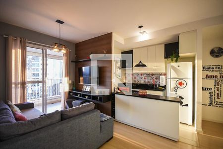 Sala de apartamento à venda com 1 quarto, 44m² em Vila Andrade, São Paulo