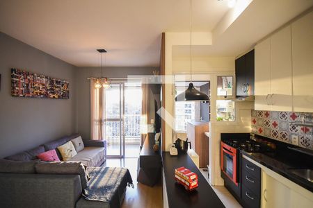 Sala de apartamento à venda com 1 quarto, 44m² em Vila Andrade, São Paulo