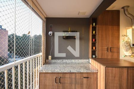 Varanda de apartamento à venda com 1 quarto, 44m² em Vila Andrade, São Paulo