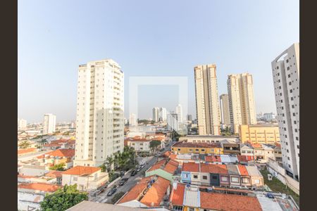 Varanda da Sala - Vista de apartamento à venda com 2 quartos, 73m² em Vila Bertioga, São Paulo