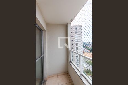 Varanda da Sala de apartamento à venda com 2 quartos, 52m² em Utinga, Santo André