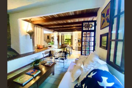 Sala de casa à venda com 4 quartos, 354m² em Lagoa, Rio de Janeiro