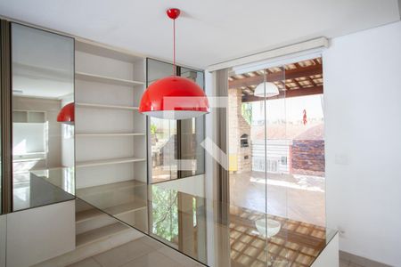 Sala de Jantar de casa de condomínio à venda com 3 quartos, 170m² em Garças, Belo Horizonte