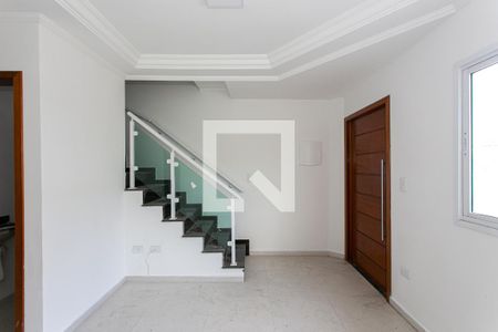 Sala de casa de condomínio para alugar com 2 quartos, 80m² em Vila Esperança, São Paulo