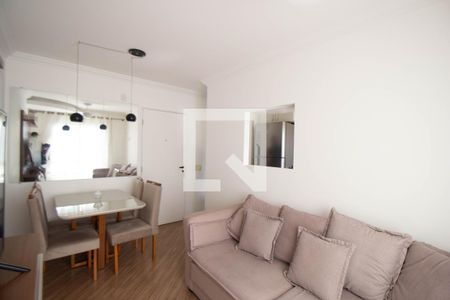 Sala de apartamento para alugar com 2 quartos, 50m² em Jardim Sabara, São Paulo