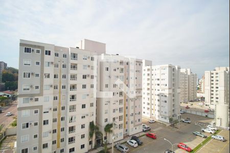 Vista da Sala de apartamento para alugar com 2 quartos, 58m² em Vila Rosa, Novo Hamburgo