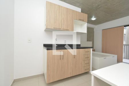 Studio à venda com 29m², 1 quarto e sem vagaCozinha