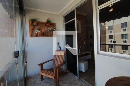 Varanda da Sala de apartamento à venda com 3 quartos, 91m² em Freguesia (jacarepaguá), Rio de Janeiro