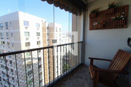 Varanda da Sala de apartamento à venda com 3 quartos, 91m² em Freguesia (jacarepaguá), Rio de Janeiro