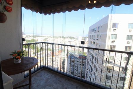 Varanda da Sala de apartamento à venda com 3 quartos, 91m² em Freguesia (jacarepaguá), Rio de Janeiro