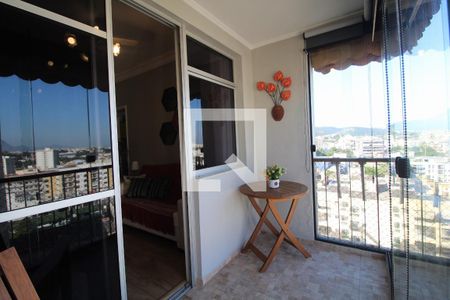 Varanda da Sala de apartamento à venda com 3 quartos, 91m² em Freguesia (jacarepaguá), Rio de Janeiro