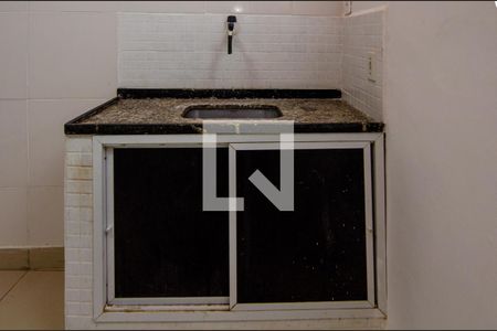 Sala/Cozinha de apartamento para alugar com 1 quarto, 39m² em Recreio dos Bandeirantes, Rio de Janeiro