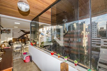 Sala de apartamento à venda com 3 quartos, 210m² em Buritis, Belo Horizonte