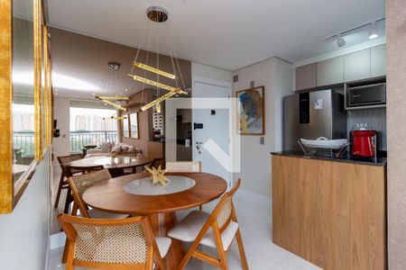 Sala de Jantar de apartamento à venda com 2 quartos, 59m² em Pari, São Paulo