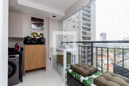 Varanda de apartamento à venda com 2 quartos, 59m² em Pari, São Paulo