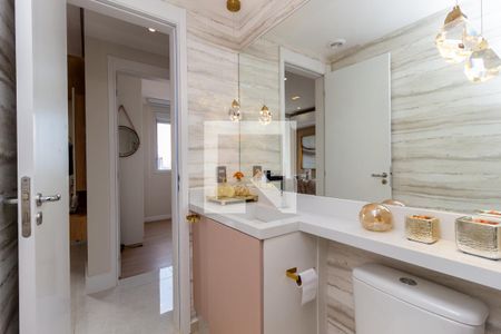 Apartamento à venda com 59m², 2 quartos e 1 vaga Apartamento à venda com 59m², 2 quartos e 1 vagaBanheiro - Social