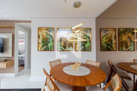 Sala de Jantar de apartamento à venda com 2 quartos, 59m² em Pari, São Paulo