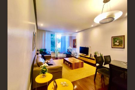 Sala de apartamento à venda com 3 quartos, 124m² em Jardim Botânico, Rio de Janeiro