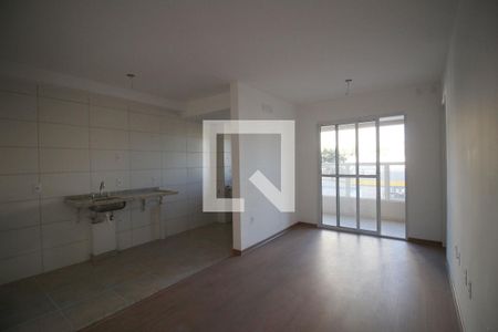 Sala de apartamento para alugar com 2 quartos, 59m² em Além Ponte, Sorocaba