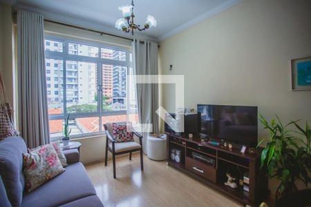Sala de Estar de apartamento à venda com 3 quartos, 75m² em Vila Mariana, São Paulo