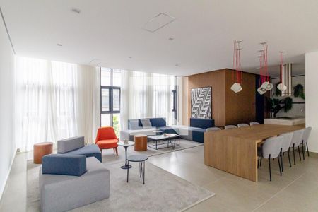 Studio para alugar com 24m², 1 quarto e 1 vagaÁrea comum - Salão de festas