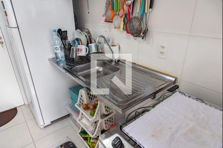 Sala/cozinha de apartamento à venda com 1 quarto, 27m² em Cambuci, São Paulo
