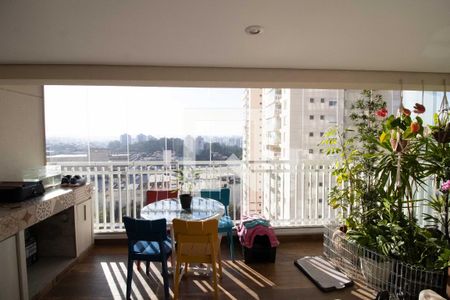 Sacada de apartamento à venda com 3 quartos, 134m² em Jardim Olympia, São Paulo