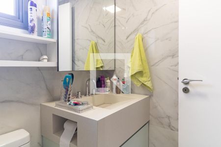 Apartamento para alugar com 100m², 1 quarto e 2 vagasBanheiro 1 da Suíte 