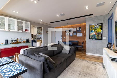 Apartamento para alugar com 100m², 1 quarto e 2 vagasSala