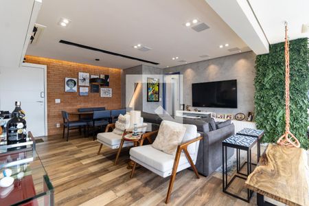 Apartamento para alugar com 100m², 1 quarto e 2 vagasSala