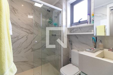 Apartamento para alugar com 100m², 1 quarto e 2 vagasBanheiro 1 da Suíte 