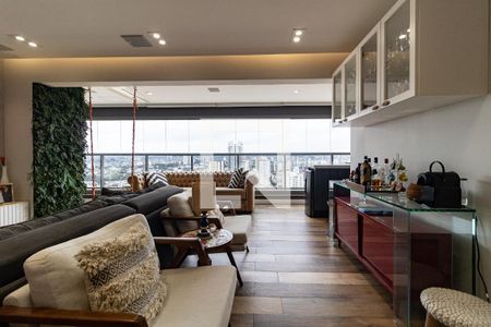 Apartamento para alugar com 100m², 1 quarto e 2 vagasSala