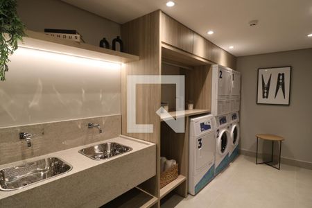 Studio à venda com 26m², 1 quarto e sem vagaLavanderia