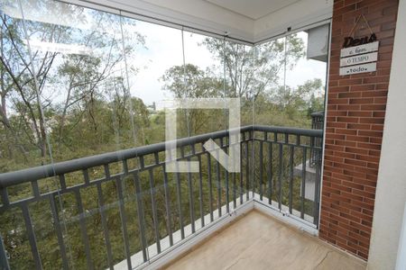 Varanda da Sala de apartamento para alugar com 2 quartos, 63m² em Vila Castelo, São Paulo