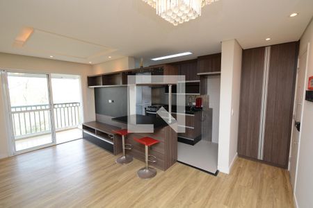 Sala de apartamento para alugar com 2 quartos, 63m² em Vila Castelo, São Paulo