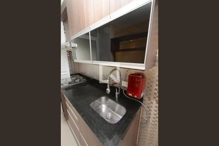 Apartamento para alugar com 63m², 2 quartos e 1 vagaDetalhe da cozinha