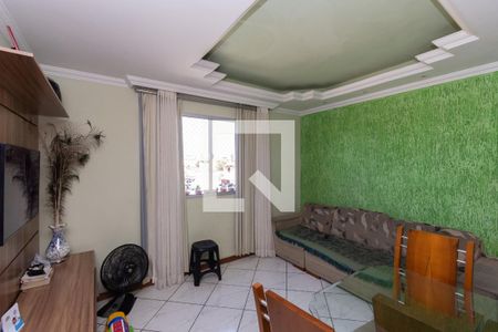 Sala de apartamento à venda com 2 quartos, 60m² em Novo Eldorado, Contagem