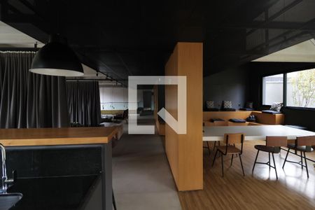 Studio para alugar com 28m², 1 quarto e 1 vaga Studio para alugar com 28m², 1 quarto e 1 vagaÁrea comum