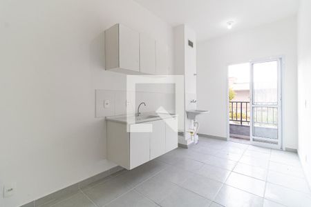 Cozinha de apartamento para alugar com 1 quarto, 29m² em Sacomã, São Paulo