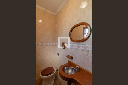 Casa à venda com 317m², 4 quartos e 4 vagasBanheiro da Área Gourmet