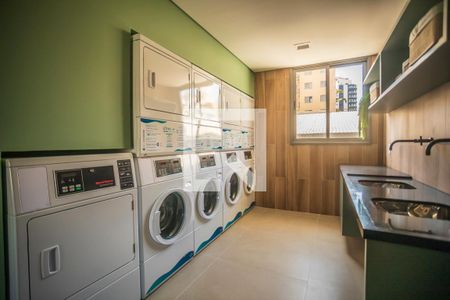 Apartamento para alugar com 27m², 1 quarto e sem vaga Apartamento para alugar com 27m², 1 quarto e sem vagaLavandeiria coletiva