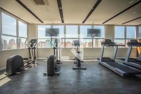 Apartamento para alugar com 27m², 1 quarto e sem vaga Apartamento para alugar com 27m², 1 quarto e sem vagaAcademia