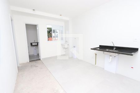 Sala/Cozinha de apartamento à venda com 1 quarto, 28m² em Vila Formosa, São Paulo