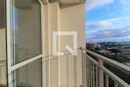 Varanda da Sala de apartamento à venda com 2 quartos, 41m² em Santo Amaro, São Paulo